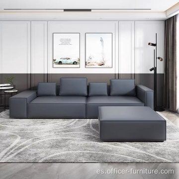 Sofas de sala de estar de muebles de oficina modernos de estilo de lujo